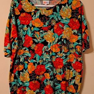 LuLaRoe XS floral shirt